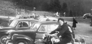 Oggi come allora: gita in moto al Passo Lavaze (1960)